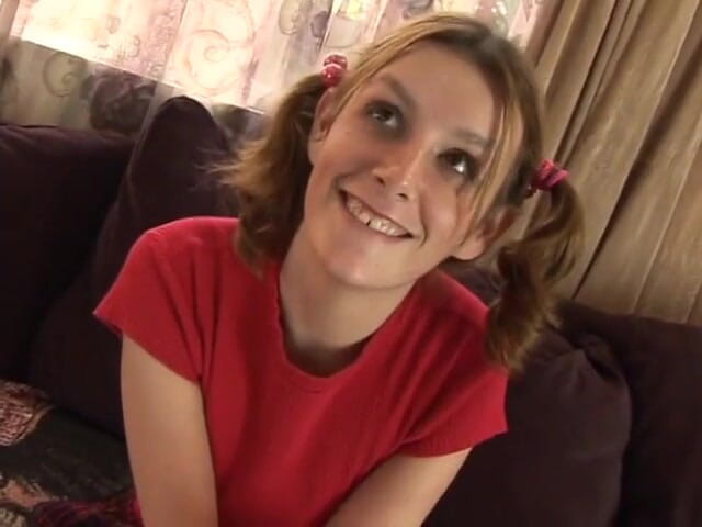 Anal seduction: Cute teen just only eighteen years old likes to suck...