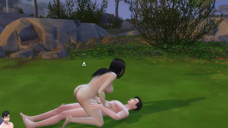 Nyibukai: Sex Sims cu iubita cu țâțe mari