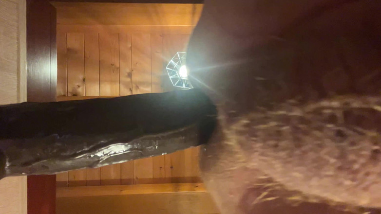 Almaviva: Närbild av morfars bollar och penetrationen av hans 50 cm långa...