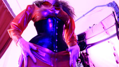 Eva Latexxx: Femdom Mistress Eva Lateks Femdom BDSM Solo pasek obcasy Bogini...