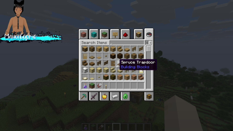 Manor Cookie: Minecraft Mod ต้องการธรรมชาติ - Steve และ Alex ช่วยตัวเองและอวดคุณสมบัติบางอย่าง! เหมือนน้ําแตก!