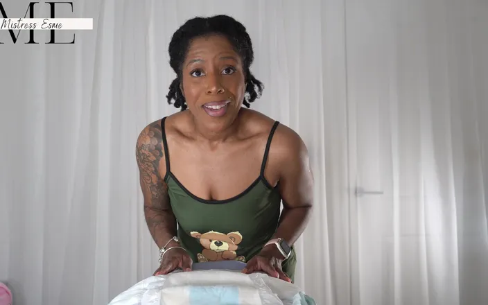 Mistress Esme: Morning Diaper Change