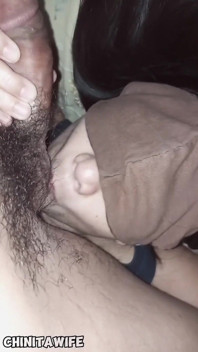 Hezká Pinay Detailní kouření