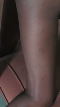 Handcuffed a Slave Bobby Have to Worship a Black Ass of a Ebony Mistress