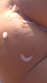 Le più calde feste in spiaggia di sperma