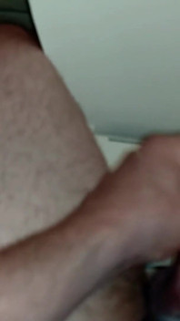 Cumming on the Toilet Seet at Work. Opps