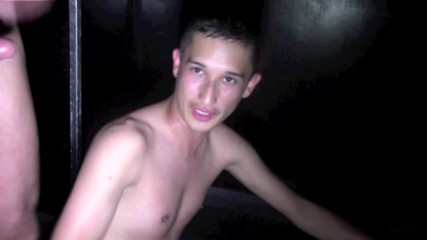 Crunch Boy: Slut twink fucked by straight Arab in a cruising