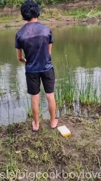Fucked Sissy Femboy in the Bushes in Public! Hot Cruise Fuck Fisherman and Stepdaddy on Fishing