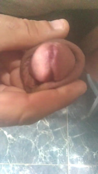 My Cock and Eggs in Close-up with Anal Sex Toy and Rings
