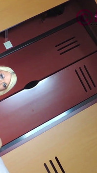 Hotel Tease Paris - Lisa Cross Slow POV Striptease to Naked Muscle Flexing