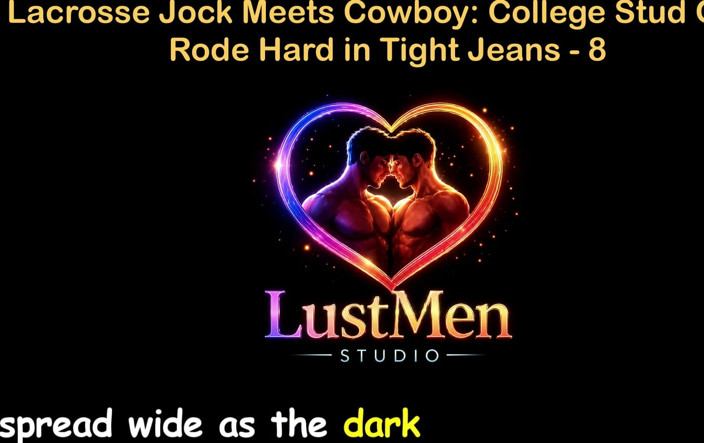 LustMen: Cerita seks gay audio Inggeris - melintang jock bertemu koboi: Jantan...