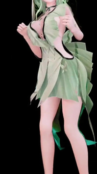 Wuthering Gelombang Penari Telanjang Dan Menari Hentai Berkata, Jadi Lagu Skrin Menegak Skrin Mmd 3d Warna Hijau Lembut Edit Smixix