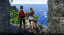 Câu chuyện neverwhere: cô gái tóc vàng mông gợi cảm sănng nóng bỏng trên một bãi biển riêng trong bộ bikini - tập 6