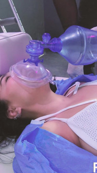 4K 의료 사무실 기침 모니 리 심폐소생