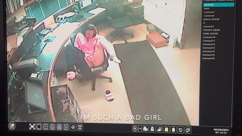 Jaycee starr: Security Cam Fun