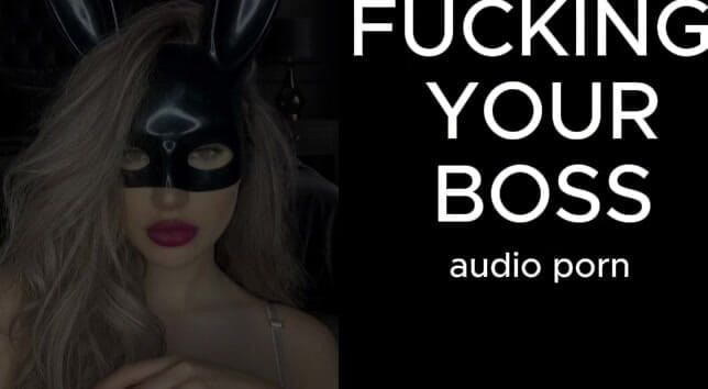 SultryVoices: Bos dan setiausaha seks kotor, bos saya mengongkek saya dengan...