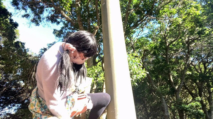 megu2002: 내 기간 동안 트레이너 No. 27 노출 산책에서 주문