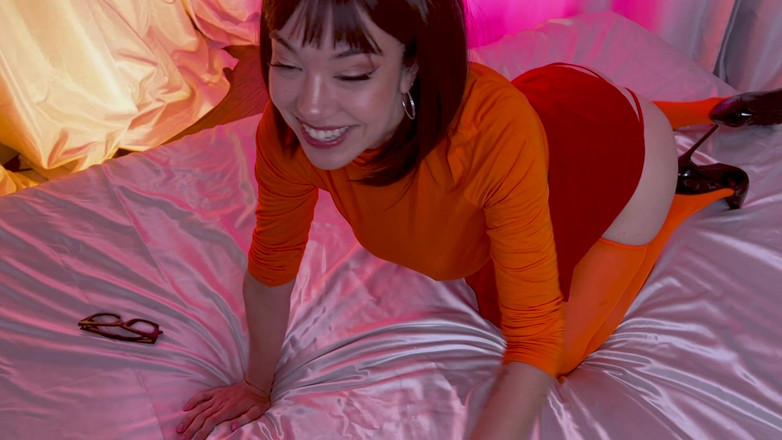 Little Puck: Slutty Velma Cheating Anal Creampie | Scooby Doo Cosplay