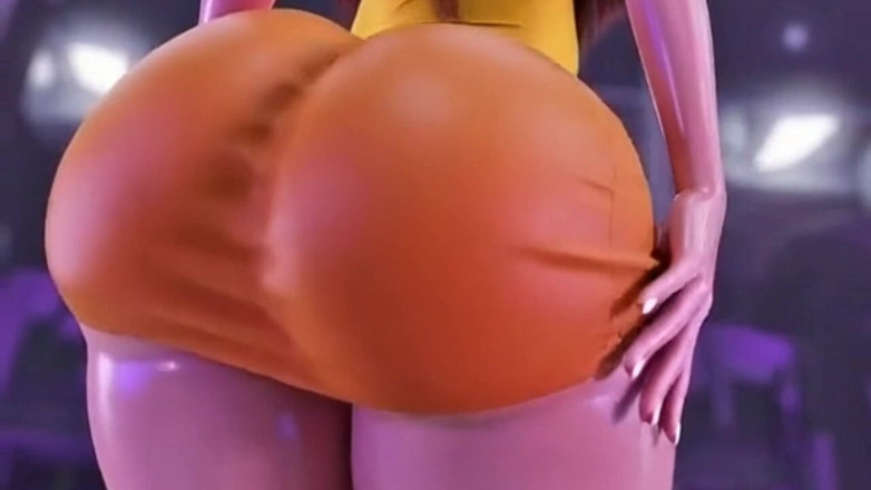 Animate golden: Ragazza con culo gigante