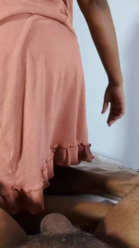 First Time Huge Realistic Dildo Entered to My Ass.. I Squirted Few Times.