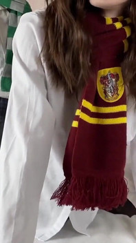Transfem Hermione Anal Fuck with Slytherin Girl After Lessons