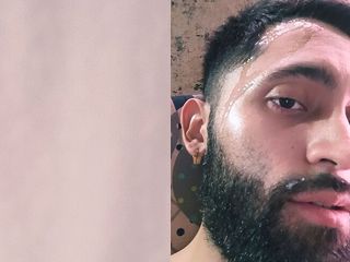 Camilo Brown: カミロ・ブラウンは、自分の顔にザーメンを発射するまで、彼の大きなノーカットのコックをけいれんさせます