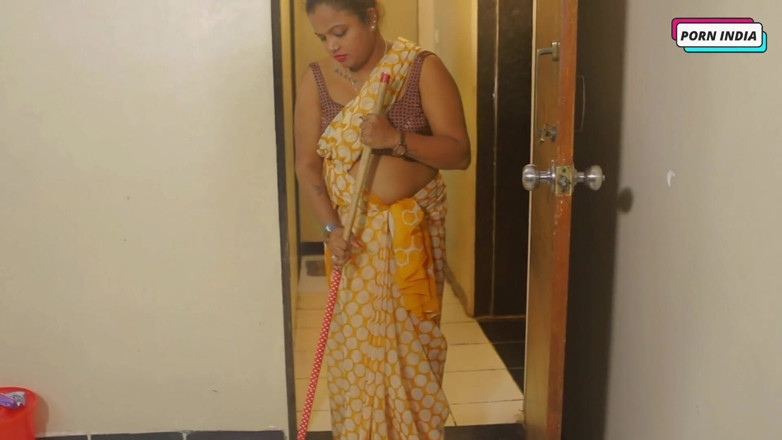 Porn India Studio: Beautiful Hot Maid Gets Fucked Hard by Owner