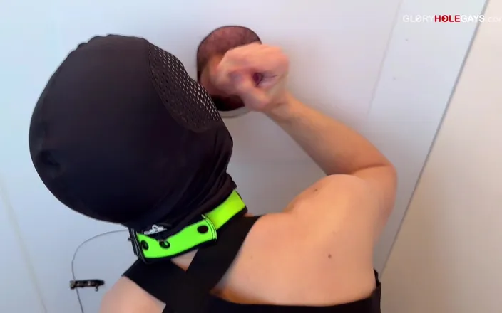 GLORYHOLEGAYS: 20-year-old Twink Serves Anonymous Tops at the Gloryhole - Bareback Action...