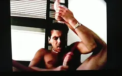 Vintage 2000 Lost and Leaked Celeb Sex Video of Supermodel Cory Bernstein Playing with Huge Cock