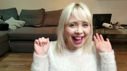 Cheeky UK girls: Cherry English black cock cum swallow