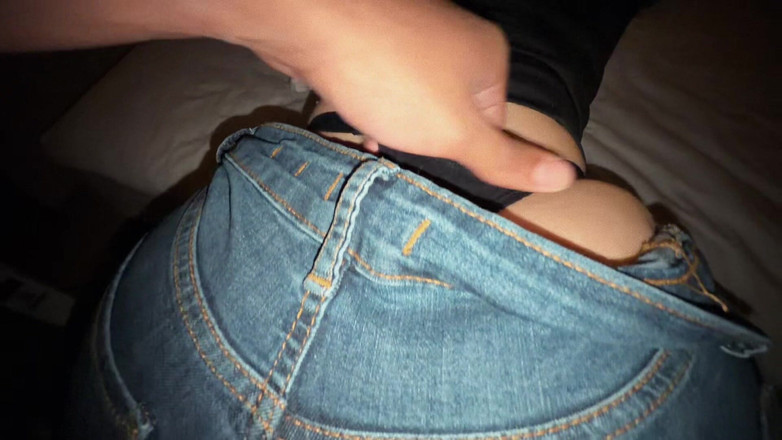 Secret Latina: Tight Jeans - Dry Humping My Roommate’s Big Ass