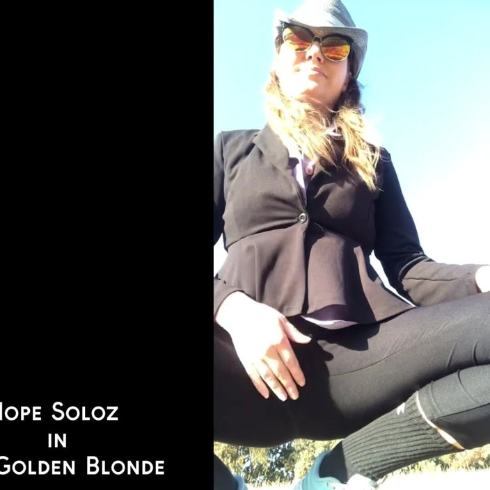 Porno angels: On golden blonde starring Hope Soloz