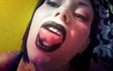 Goddess Misha Goldy: Witch with black lips french kissing with you &amp;amp; riding you