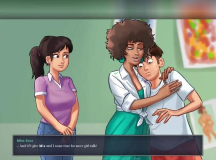 3DXXXTEEN2 Cartoon: Diane memutuskan untuk pindah. Seks kartun porno 3D