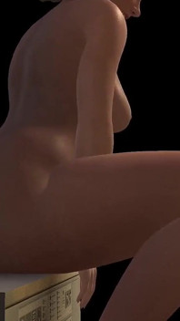 Une MILF utilise le coin de la machine à laver | Porno 3D