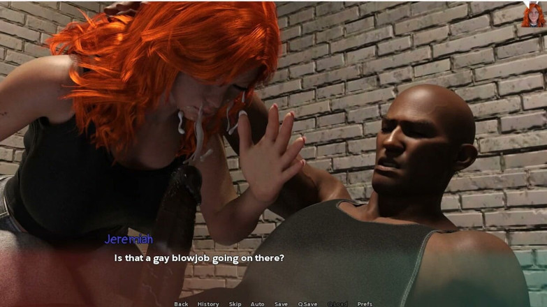 XXX Games Bunk: Fate won't seperate us - Herní hra - Roleplay - Ženská vězeňkyně kouří mužského...