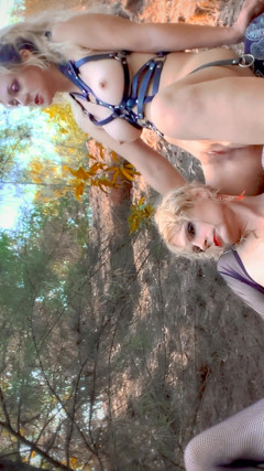 Public Pissing on Sissy Slut thumbnail