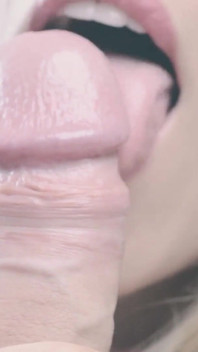 Close up blowjob
