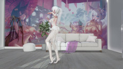 MikuMotion: Eu não posso me parar de meias brancas, e eu...