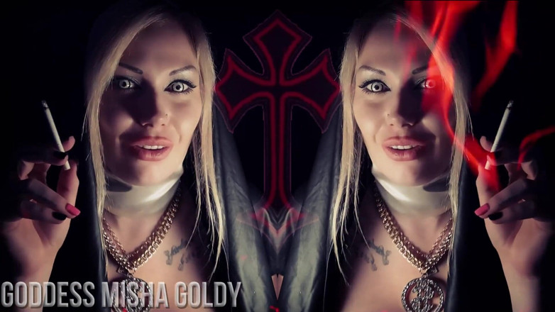 Goddess Misha Goldy: Budeš v pekle, pokud jsem tvůj důvod si honit
