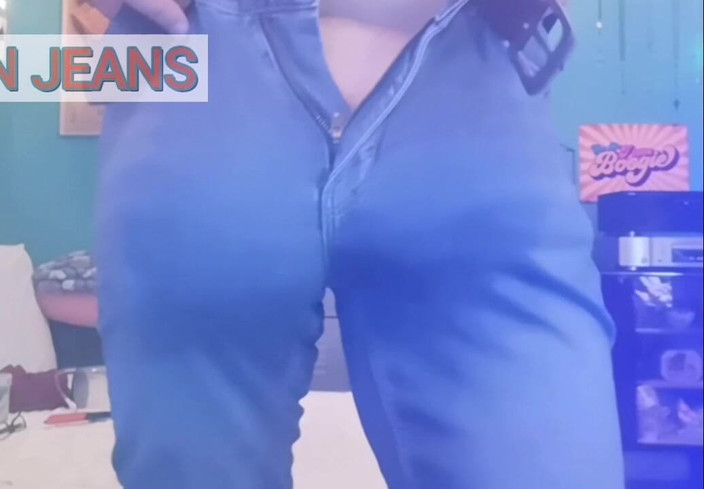 Monster_Meat_: 路上でこのジーンズを見つけた