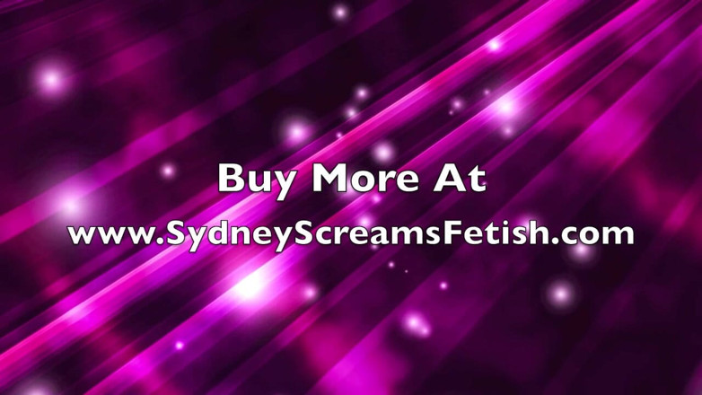 Sydney screams fetish: Aanbid mijn grote kont