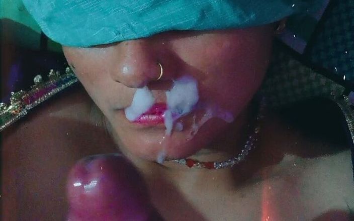 StepSiblingCaught: Cum in Face:- Indian Stepmom Fucking with Her Stepson and...