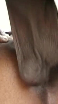 Mature Black MILF Shaved Before Passionate Bedroom Ride