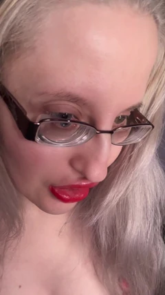 Thick Eyeglasses Talk Blowjob and Nude Dance