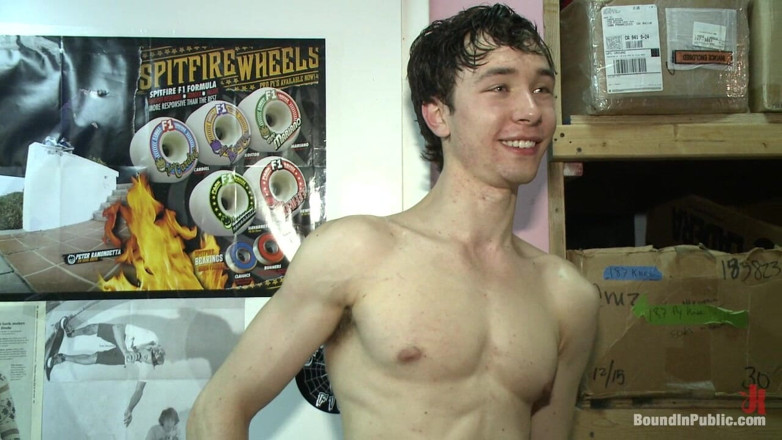 Bound in public: Skater Punk Gets What He Deserves