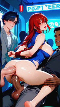 Threesum Pussy Ass Fucking
