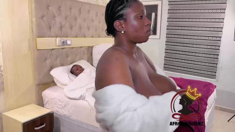 Africankween: Afrykańska grubaska z ogromnym tyłkiem cieszy się BBC