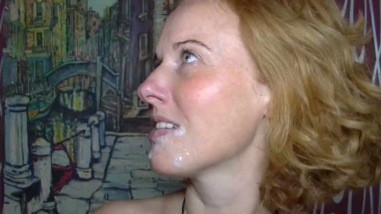 German amateur - 100% German hardcore videos: Süße blonde reife bekommt sperma auf ihr gesicht