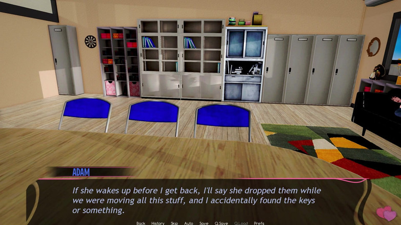 3D Cartoon Porn: Murmur 3 - Adam öğretmeni Helen'in göğüslerine masaj yapıyor